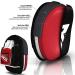 RDX Boxing Pads Mini Focus Mitts | Maya Hide Leather | Kickboxing MMA Muay Thai Training Shield Black - Buy Online on GoSupps.com
