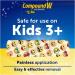 Compound W Maximum Strength Wart Remover Strips for Kids (Ages 3+) - 10 Medicated Strips - Buy Online on GoSupps.com