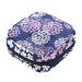Pink White Hydrangea Sanitary Napkin Storage Bag Menstrual Pad Bag Portable Menstrual Period Sanitary Pouch Zipper Tampons Collect Bags for Teen Girls Women Ladies Color 8