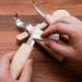 Gaxcoo Whittling Knife Wood Carving Tools Kit for Beginners - 4 Piece Set for Kids and Adults - Spoon, Clay, Fruit, Hook Knife with Curved Blade - Buy Online on GoSupps.com