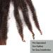 LingGuan 16 Inch Pre-Separated Springy Afro Twist Hair 9 Packs - Soft Synthetic Crochet Hair for Black Women | Kinky Spring Twist Braiding Hair (1B/30) - Buy Online on GoSupps.com