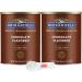 Ghirardelli Chocolate Flavored Premium Frappe Mix 3.12 lb Can (Pack of 2) with By The Cup Scoop