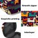 Cat Animal Print Sanitary Napkin Storage Bag and Menstrual Cup Pouch - Portable Girls Organizer in Multicoloured 09 - Buy Online on GoSupps.com