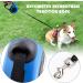Tyxhxtf 2 PCs Dog Leash | Pull-Out Roller Leash for Small & Medium Dogs up to 15kg | Soft Handle | Blue & Pink | 5 Meters Long - Buy Online on GoSupps.com