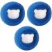 Laundry Pet Hair Catcher - Anti-Entangle Washer Ball - Anti-Entangle Washer Ball for Hair Removal Anti-Entangle Laundry Detergent Alternative Cleaning Ball Rundaotong 3pcs Blue - Buy Online on GoSupps.com