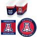 Westrick Arizona Wildcats Party Supplies - 48 Pieces (Serves 16)