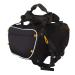 OllyDog Trekker RF Dog Backpack Harness Lightweight Dog Saddle Bag Dog Hiking Gear Comfortable for Walking Camping and Backpacking (Medium Raven) Medium Raven