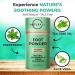 O Naturals Foot Powder with Tea Tree Oil - Shoe Odor Eliminator & Deodorizer for Men, Women & Kids - Talc Free Natural Odor Control - Athletes Foot Powder - 2.1oz - Buy Online on GoSupps.com