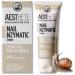 Aesthete Snail Slime Face Cream With Hyaluronic Acid And Enzymatic Extract 96% Natural Anti-Aging Moisturizing For Sensitive Skin Regenerating And Nourishing For Men And Women 50ml - Made In Italy
