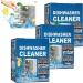 Dishwasher Tablets Dishwasher Cleaning Tablets Dishwasher Cleaning Tablets Removes Limescale Build Up Dishwasher Cleaner for Kitchen Tableware Care (3 Box)