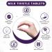 High Strength 3000mg Milk Thistle Supplement - 300 Tablets - 10 Months Supply - 80% Silymarin - Vegan Friendly - GMO-Free - Gluten-Free - Made in UK - Buy Online on GoSupps.com