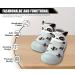 Dookeh Baby Shoes Non Slip Soft Sole Sneakers | 6-9 Months | A2 Gray - Buy Online on GoSupps.com