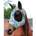 Harrison Howard Stretable horse mask with UV protection very comfortable gently to the skin breathable pastel mix size XL Extra Size Pastell Mix