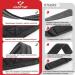 COFOF Train Aid - Strength Training Equipment with Anti-Slip Rubber Tires & Padded Lifting Straps for Bodybuilding | Professional Double-Sided Training Aid for Men & Women - Dark Black - Buy Online on GoSupps.com