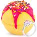 Surprise Jewelry Birthday Cake Bath Bomb | Made in USA | Handmade | Bubble Spa Bath | Ring Size 08 - Buy Online on GoSupps.com