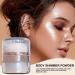 Shimmer Powder Body Highlighter | Glitter Shimmering Body Highlighter Powder - 3G contouring collarbone taper glow fairy makeup brightening makeup - Buy Online on GoSupps.com