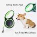 Cian Retractable Dog Leash 16 ft Strong Durable Walking Leash Reinforced Nylon Ribbon One Touch Upgraded Locking System One Button Break Tangle-Free Anti-Slip Rubberized Handle (Green) - Buy Online on GoSupps.com