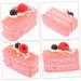 HOMSFOU 15 Pcs Simulation Cake Model Cake Display Model Fake Decorative Cakes Fake Cupcake Artificial Mousse Cake Photo Prop Food Toy Simulation Dessert Models Cupboard Fake Decoration - Buy Online on GoSupps.com