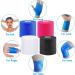 4 Pack Foam Underwrap Tape for Elbow, Ankles, Wrists, Knees - Black, Red, White, Blue - Buy Online on GoSupps.com