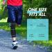 2 Pack Knee Brace Undersleeve for Running & Basketball | Closed Patella Protection | Compression Long Knee Sleeve | Non-Slip & Flexible Support - Buy Online on GoSupps.com
