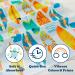 Kids Surfboards Pattern 100% Cotton Beach Towel - 30 x 60 Quick-Dry & Absorbent for Bath, Pool, Camping & Travel - Boys & Girls - Buy Online on GoSupps.com