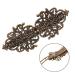French Vintage Hair Clips Set - 5 Metal Rose Hairpins for Women & Girls - Perfect Gift - Buy Online on GoSupps.com