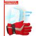 Boao Kids Snow Ski Mittens - Waterproof Winter Gloves for Boys and Girls (2 Pairs) - Buy Online on GoSupps.com