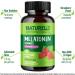 Buy NATURELO Melatonin Gummies - 90 Vegan Strawberry Sleep Aids - Buy Online on GoSupps.com