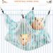 Small Pet Cage Hammock & Tunnel Set - Guinea Pig, Ferret, Rat, Chinchilla Sleeper Accessories (Green) - Buy Online on GoSupps.com