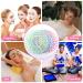 PAGOW 12pcs Reusable Waterproof Shower Caps - Flower Printed Hair Hat for Women, Men, Kids - Multicolor, 3 Types - Ideal for Home and Salon Use - Buy Online on GoSupps.com