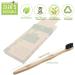 Pack of 4 Bamboo Charcoal Toothbrushes with Numbered Handles - Eco-Friendly & Biodegradable - Buy Online on GoSupps.com