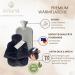 Belund. Premium Foot Warmers - Extra Thick Plush Cover 2-in-1 Bed & Foot Heat Bottle No Electricity Needed Super Fluffy Hot Water Bottle in Anthracite - Buy Online on GoSupps.com
