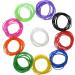100 PCS Thin Blue Silicone Bracelets - Elastic Rubber Wristbands for Women, Men, Teens - Buy Online on GoSupps.com