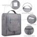 Narwey Travel Hanging Toiletry Wash Bag Makeup Organizer - Grey (Medium) | Women's Cosmetic Bag - Buy Online on GoSupps.com