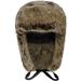 Unisex Faux Fur Trapper Hat - Winter Bomber Cap for Skiing & Hunting in Brown - Buy Online on GoSupps.com