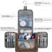 Large Hanging Toiletry Wash Bag Travel Makeup Cosmetic Organizer for Men Women by WANDF (Brown Leopard) - Buy Online on GoSupps.com