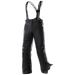 Black Crevice Men Ski pants I Men's ski pants Sizes I ski pants with trousers I breathing-active men's snowboard pants I wind and waterproof men's snap pants 54 black