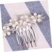 DOITOOL 1pc Bridesmaid Hair Accessories Headpiece Alloy Hair Comb Special Occasion Hair Accessories Tiara Comb for Bridal Womens Hair Accessories Pearl Comb Alloy Comb Miss - Buy Online on GoSupps.com