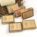 Natural Soap Bar Set - Handmade Lavender White Tea Coconut Milk & Charcoal - Moisturizing & Cleansing - 6 Multi-colored Bars for Men & Women - Buy Online on GoSupps.com