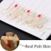 Saltwater Glow Fishing Rigs 15-Pack - Luminous Bait Lures for Surf Fishing - Fish Skin, Feather, Shrimp Lure - Type A 8 - Buy Online on GoSupps.com