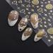 Vezocim Gold Nail Art Stickers - 3D Sun Moon Stars & Flower Designs for DIY Manicure - Self-Adhesive Nail Decals for Women & Girls - Buy Online on GoSupps.com