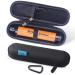 Membrane Solutions Personal Water Filter with A Carry Travel Case Cover, Survival Kit Water Purification Straw, Portable Water Purifier for Hiking Camping Backpacking and Emergency Preparedness Orange