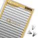 Individual eyelashes QUEWEL cluster lashes 320 pieces of single eyelash extensions 0.07d curl 20d+30d single cluster eyelashes Natural DIY eyelash extension Mix9-16mm at home (20d+30d 07d Mix9-16mm) 1 piece (1 Pack) 20d+30d-07d mix 9-16mm