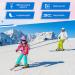 Ski Snowboard Harness Backpack for Kids | Caolpce Kid Trainer with Retractable Leashes - Blue - Buy Online on GoSupps.com