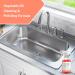 PureNature Stainless Steel Cleaner - Biodegradable & Safe - Protects Cleans and Polishes Metal Surfaces - 500 ml - Buy Online on GoSupps.com
