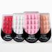 Hard Candy Press On Nails Fire Red | Short Round Fake Nails Gel-Like Shine | 30 Nail Kit with Glue & Reusable Case | Pack of 24 - Buy Online on GoSupps.com