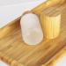 Shop Cosidea 6-Piece Set: Empty Frosted Glass Bottles with Bamboo Lids & Lotion Pump Dispensers - Refillable Cosmetic Containers for Travel & Home - Buy Online on GoSupps.com