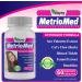 America Medic & Science MetrioMed 60 Capsules | Fertility Supplement for Women | Organic Pills with Black Cohosh Chasteberry and Red Clover Herbs - Buy Online on GoSupps.com