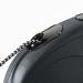 Flexi New Classic Black Cord Leash - Medium 26-Feet | Durable & Stylish Dog Leash for International Shipping - Buy Online on GoSupps.com