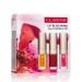 Clarins Lip Comfort Oil | Hydrating Nourishing and Moisturizing Lip Oil | Sheer High Shine Finish | Soothes Comforts and Protects Lips | Visibly Plumps | 93% Natural Ingredients | 0.2 Ounces Mini Lip Oil Set - Buy Online on GoSupps.com